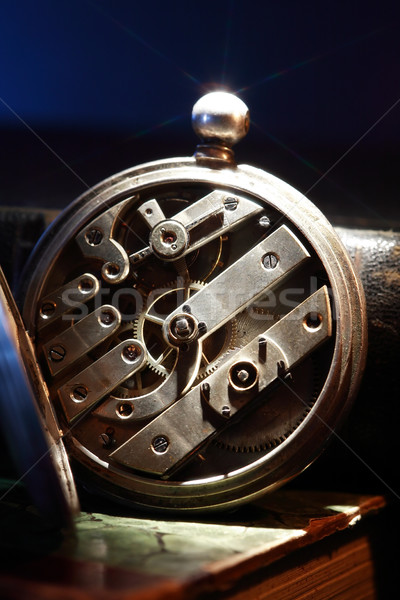 Old Clock Mechanism Stock photo © cosma