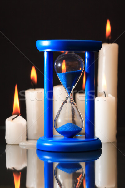 Stock photo: Time And Flame