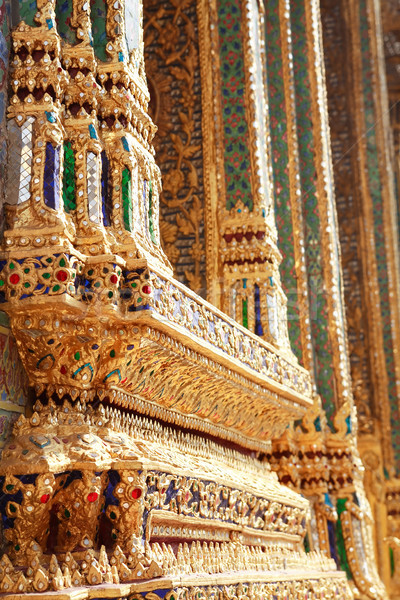Kraliyet saray tapınak zümrüt Buda tok Stok fotoğraf © cosma