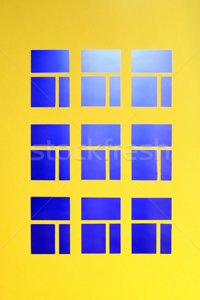 Windows In Paper Stock photo © cosma