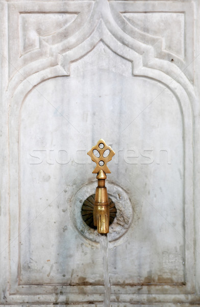 Ancient Bronze Faucet Stock photo © cosma