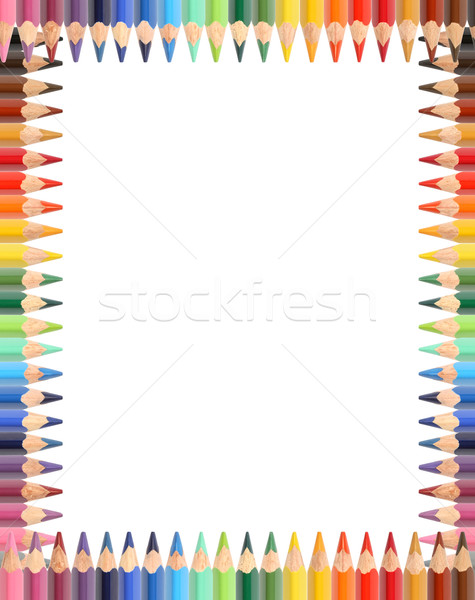 Pencils Frame Stock photo © cosma