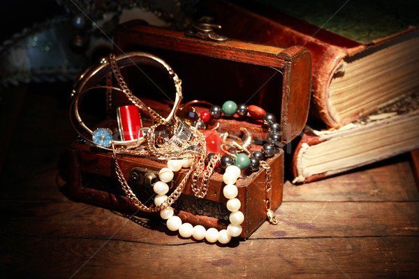 Jewelry And Books Stock photo © cosma