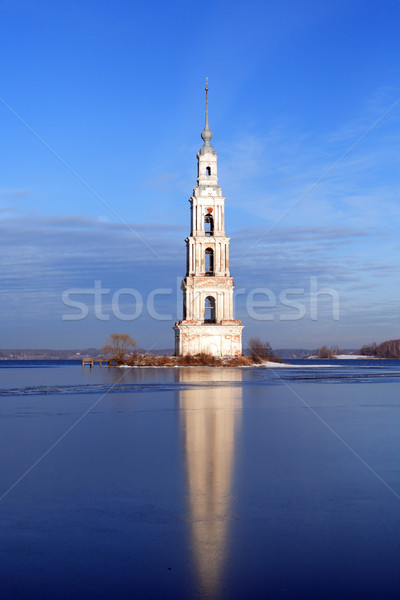 Flooded Belfry In Russia Stock photo © cosma