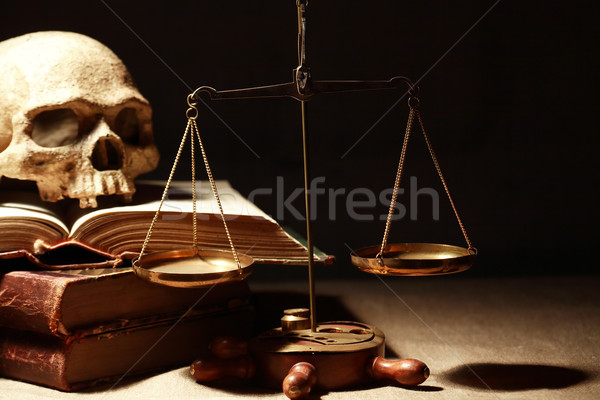 Scales Of Justice Stock photo © cosma