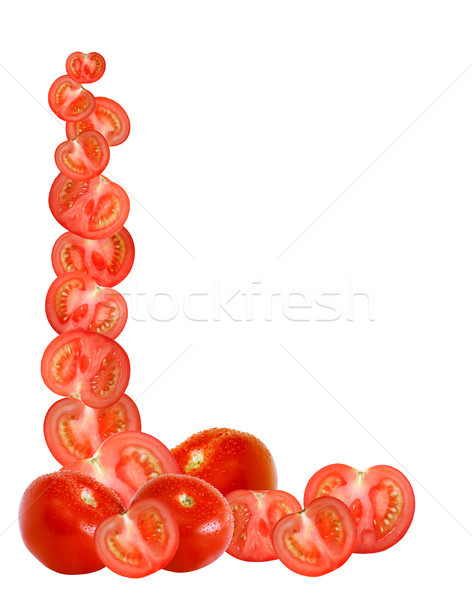 Tomato Frame Stock photo © cosma