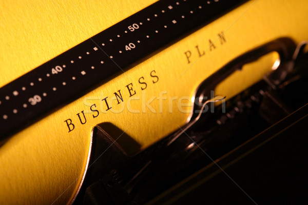 Stock photo: Business Plan