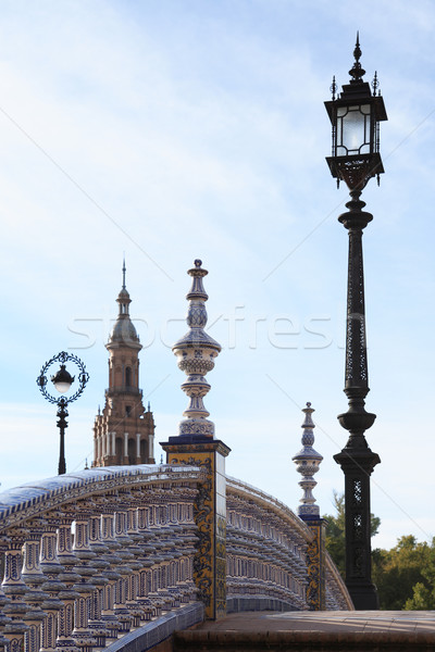 Small Bridge In Sevilla Stock photo © cosma
