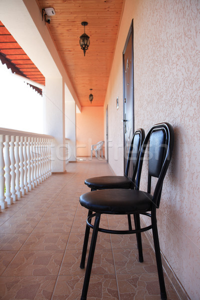 Hotel Veranda Stock photo © cosma