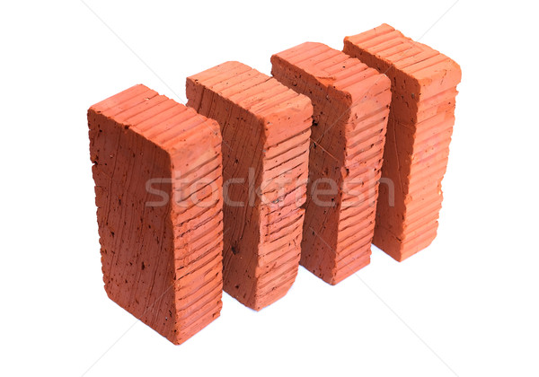 Bricks On White Stock photo © cosma