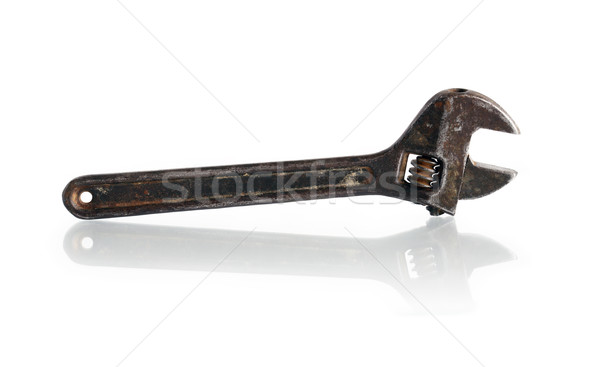 Old Rusty Spanner Stock photo © cosma