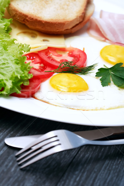 Fried Eggs Stock photo © cosma