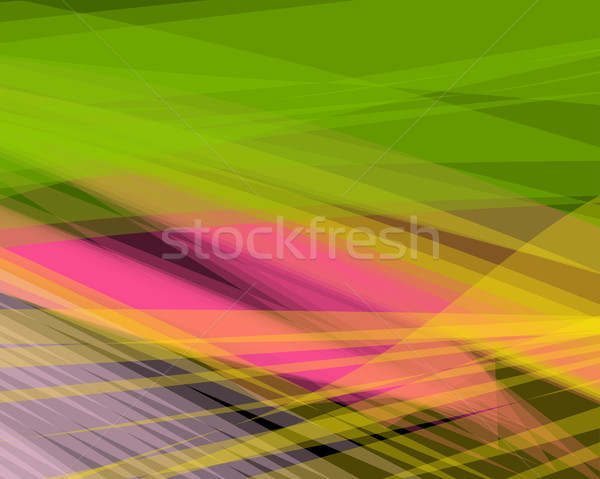Colorful abstract vector background banner, transparent wave lin Stock photo © cosveta