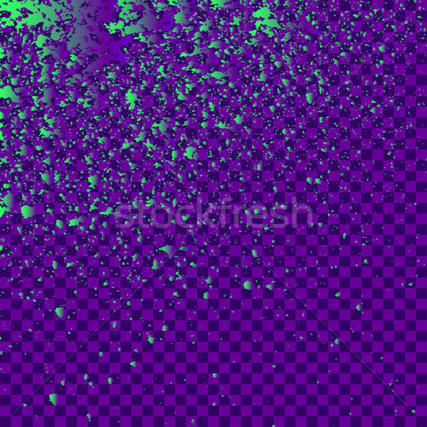 Illustration of confetti explosion effect isolated on purple squ Stock photo © cosveta