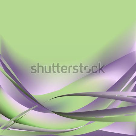 Colorful waves isolated abstract background light Stock photo © cosveta