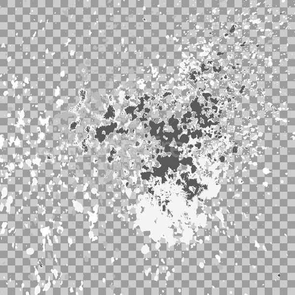 Ezüst robbanás festék folt izolált átlátszó Stock fotó © cosveta