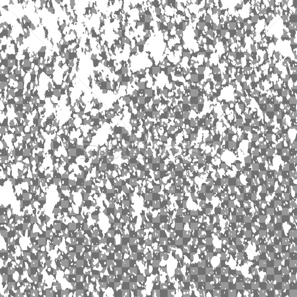 Grainy grunge abstract texture on white background. Vector splat Stock photo © cosveta