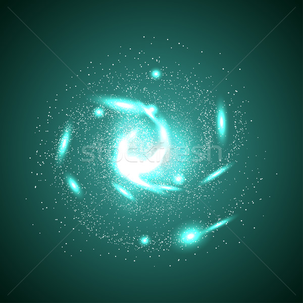 Zdjęcia stock: Obraz · efekt · tunelu · spirali · galaktyki