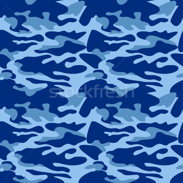 Camouflage pattern background seamless vector illustration. Clas Stock photo © cosveta