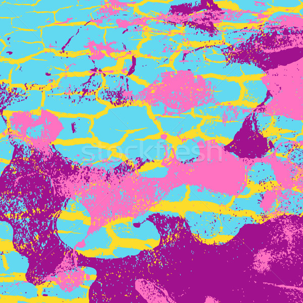 Grunge Retro bağbozumu boyalı kağıt dokusu renkli Stok fotoğraf © cosveta