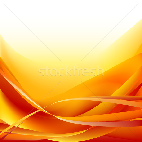 Fire flame wave abstract background isolated  Stock photo © cosveta