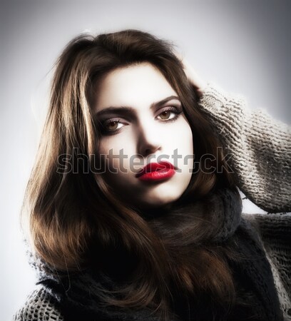 Portrait of a Beautiful Teenage Girl Stock photo © courtyardpix