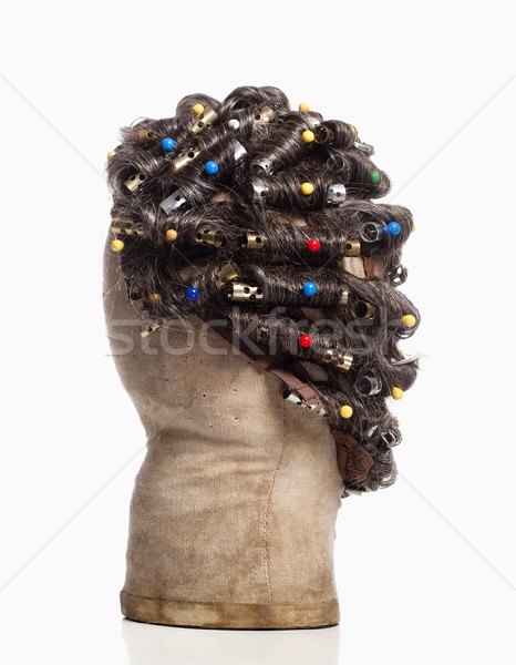 Foto stock: Peruca · produção