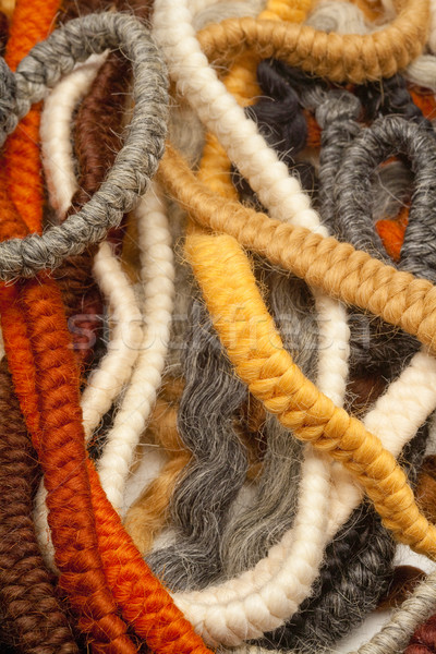 Hair Crepe Used for Making Beards and Moustaches. Stock photo © courtyardpix