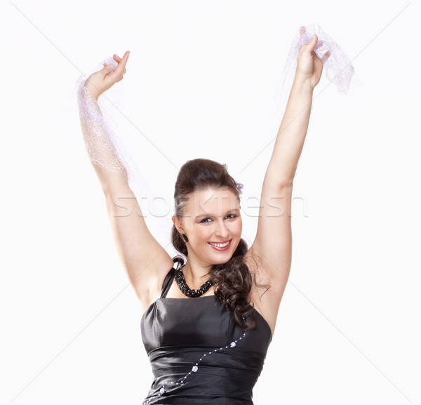 Female Opera Singer Performing in her Stage Dress  Stock photo © courtyardpix