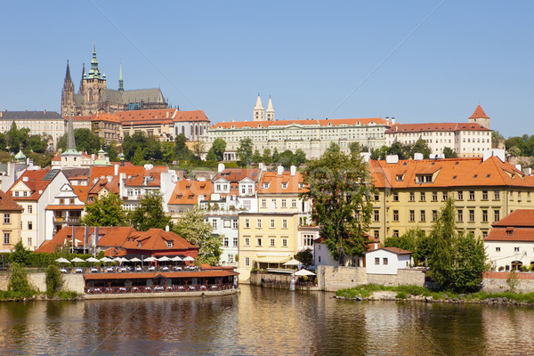 prague - hradcany castle Stock photo © courtyardpix