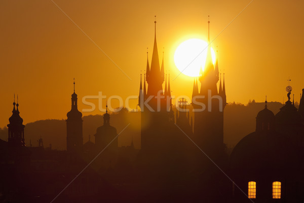 czech republic, prague Stock photo © courtyardpix