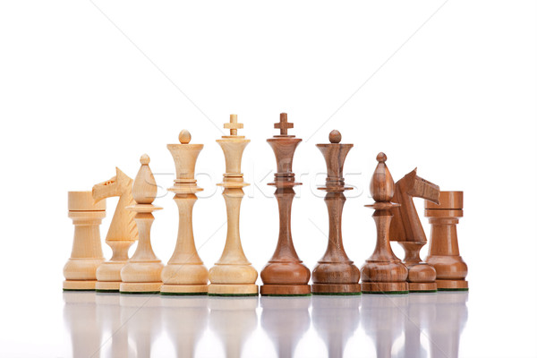 chess pieces Stock photo © courtyardpix