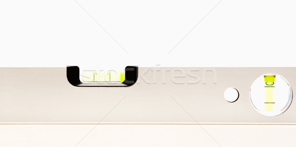 Closeup of a Spirit Level Instrument  Stock photo © courtyardpix