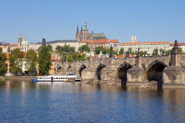 prague - charles bridge Stock photo © courtyardpix
