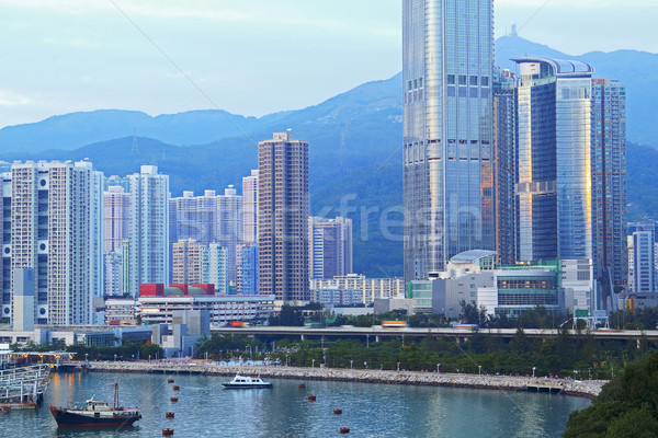 skylines of urban area at daytime Stock photo © cozyta