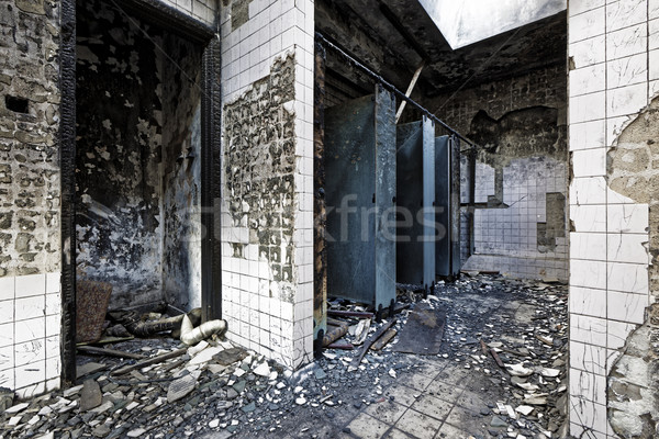 Ruines usine dommage vieux abandonné ruiner [[stock_photo]] © cozyta