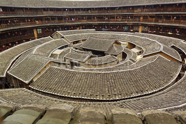 fujian tulou Stock photo © cozyta