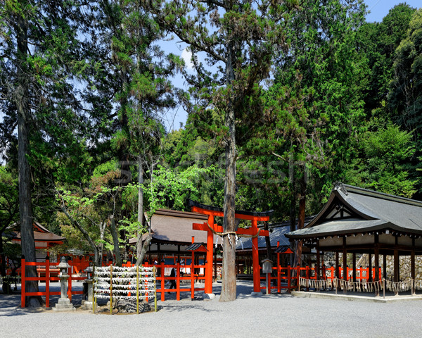 Stock photo: Japan temple