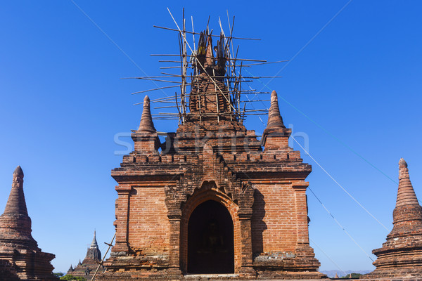 Buda torre día famoso lugar Myanmar Foto stock © cozyta