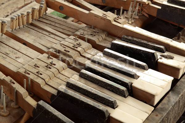 Old piano  Stock photo © cozyta