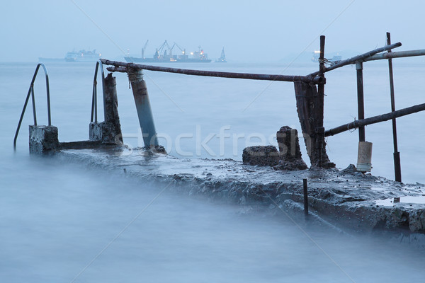 Bathing pavilion  Stock photo © cozyta