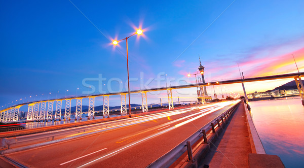 highway under the bridge in macao Stock photo © cozyta