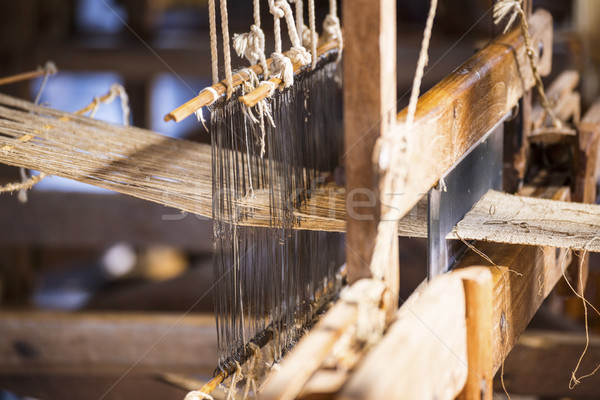 woman Weaving Stock photo © cozyta