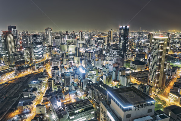 Osaka city night Stock photo © cozyta
