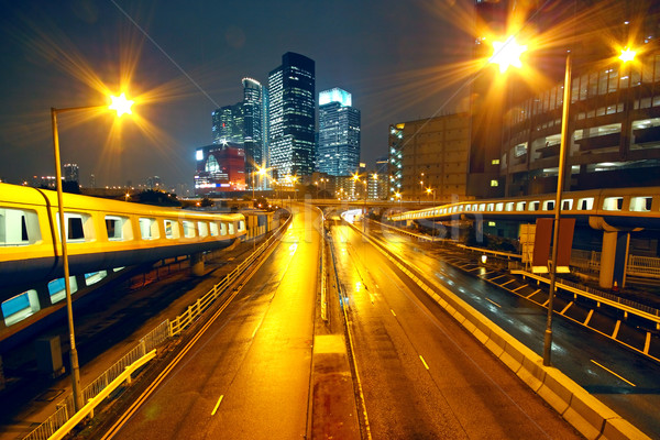 modern urban city at night  Stock photo © cozyta