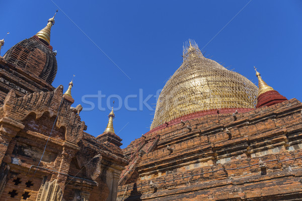 Buda torre dia famoso lugar Mianmar Foto stock © cozyta