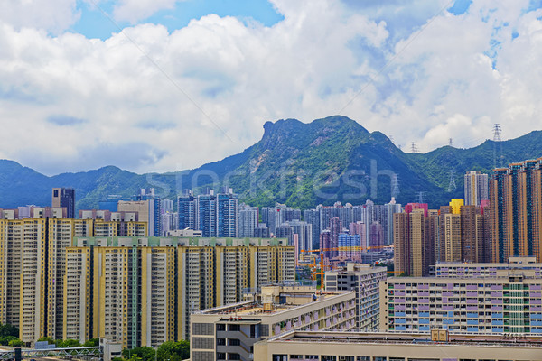 Zdjęcia stock: Hongkong · publicznych · budynków · punkt · orientacyjny · lew