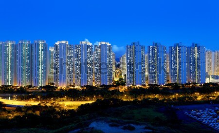 Public Estate in Hong Kong  Stock photo © cozyta