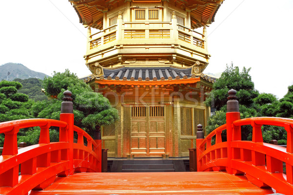 The Pavilion of Absolute Perfection in the Nan Lian Garden, Hong Stock photo © cozyta