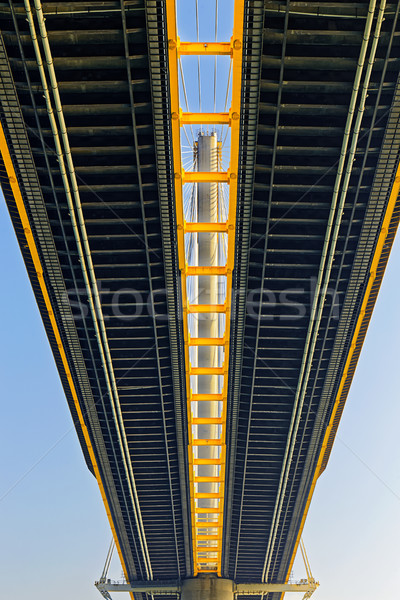 Yol köprüler gün şehir beton hızlı Stok fotoğraf © cozyta